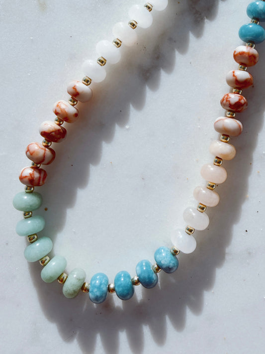 Crystal Cove Phone Wristlet – Coastal Stone Wrist Strap | Palmie