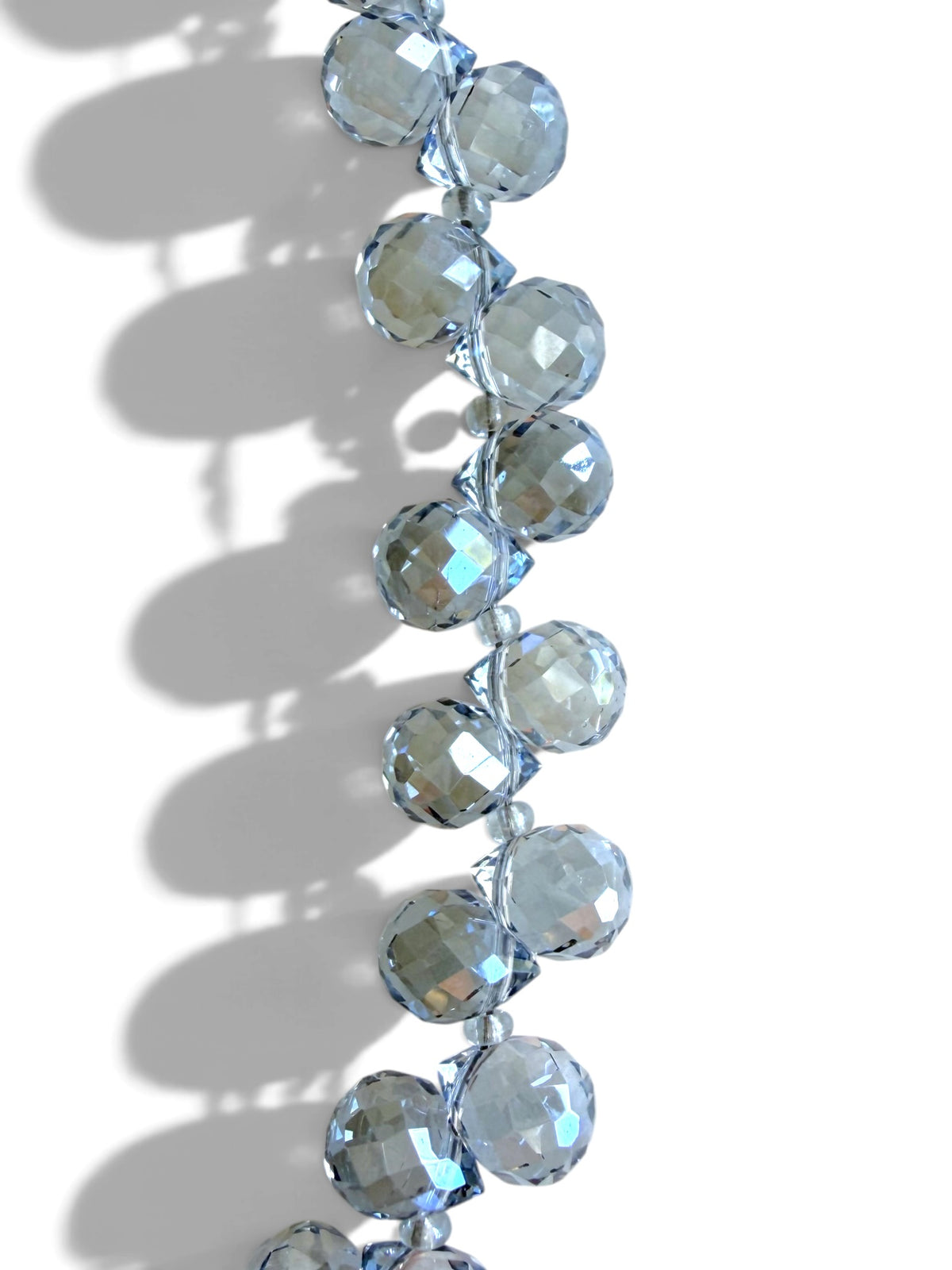 Ritz | Mist | Crystal Beaded Phone Wristlet
