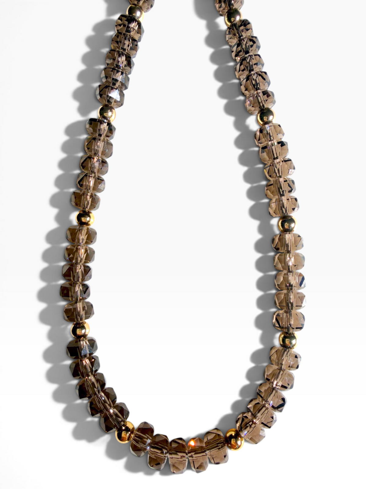 Montage | Cappuccino | Crystal Beaded Phone Wristlet