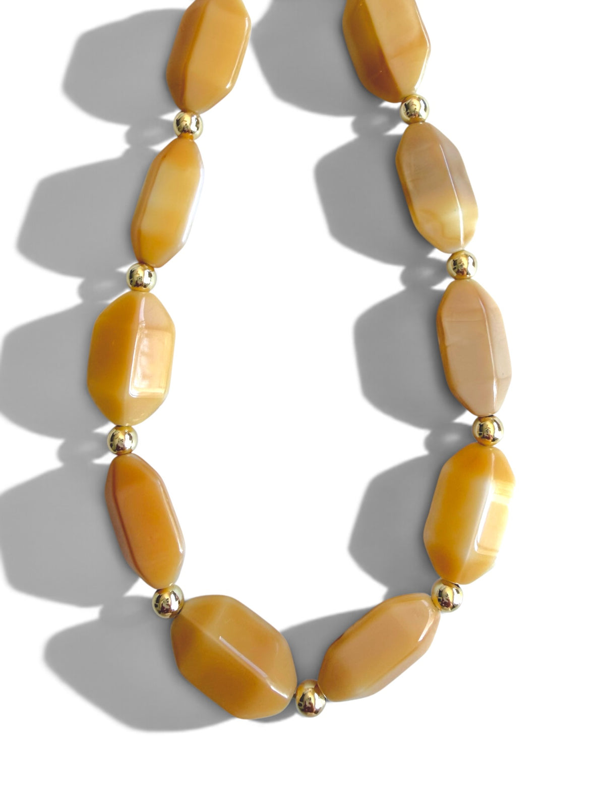 Catalina | Honey Harbor | Stone Beaded Phone Wristlet