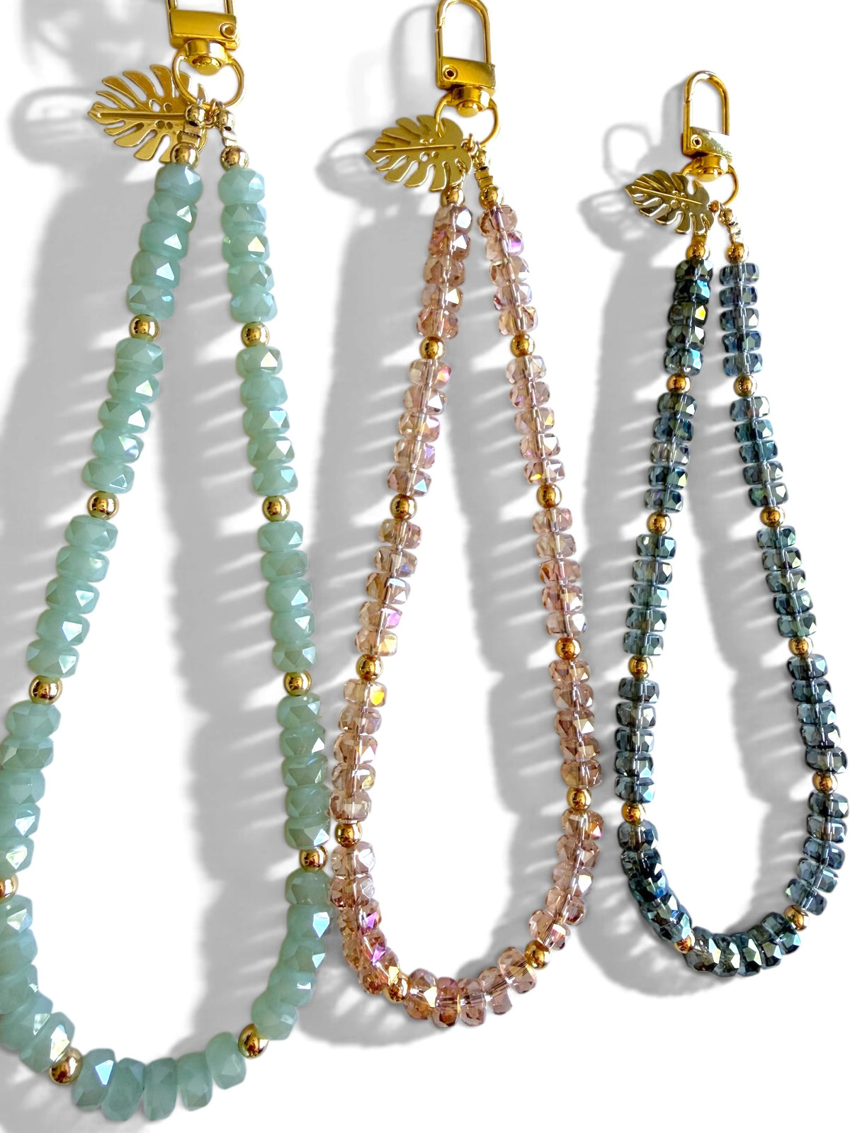 The Montage Monaco | Crystal Beaded Phone Wristlet