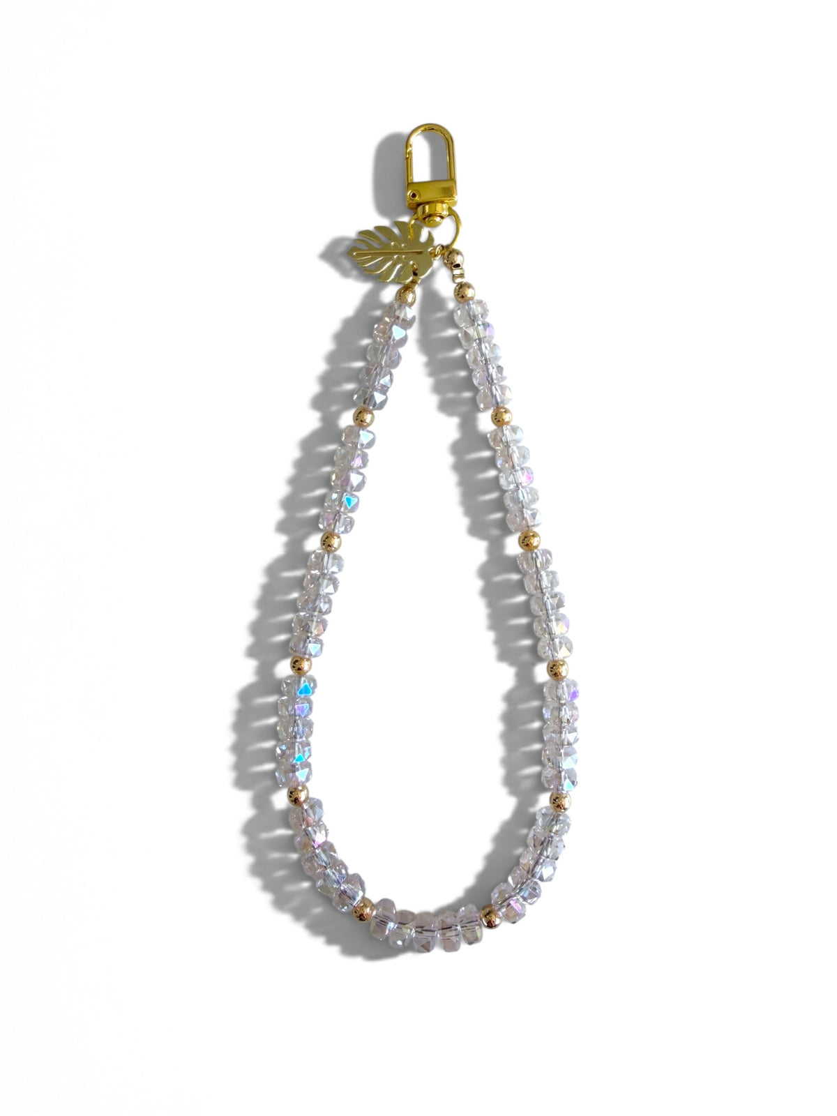 The Montage Prism | Crystal Beaded Phone Wristlet