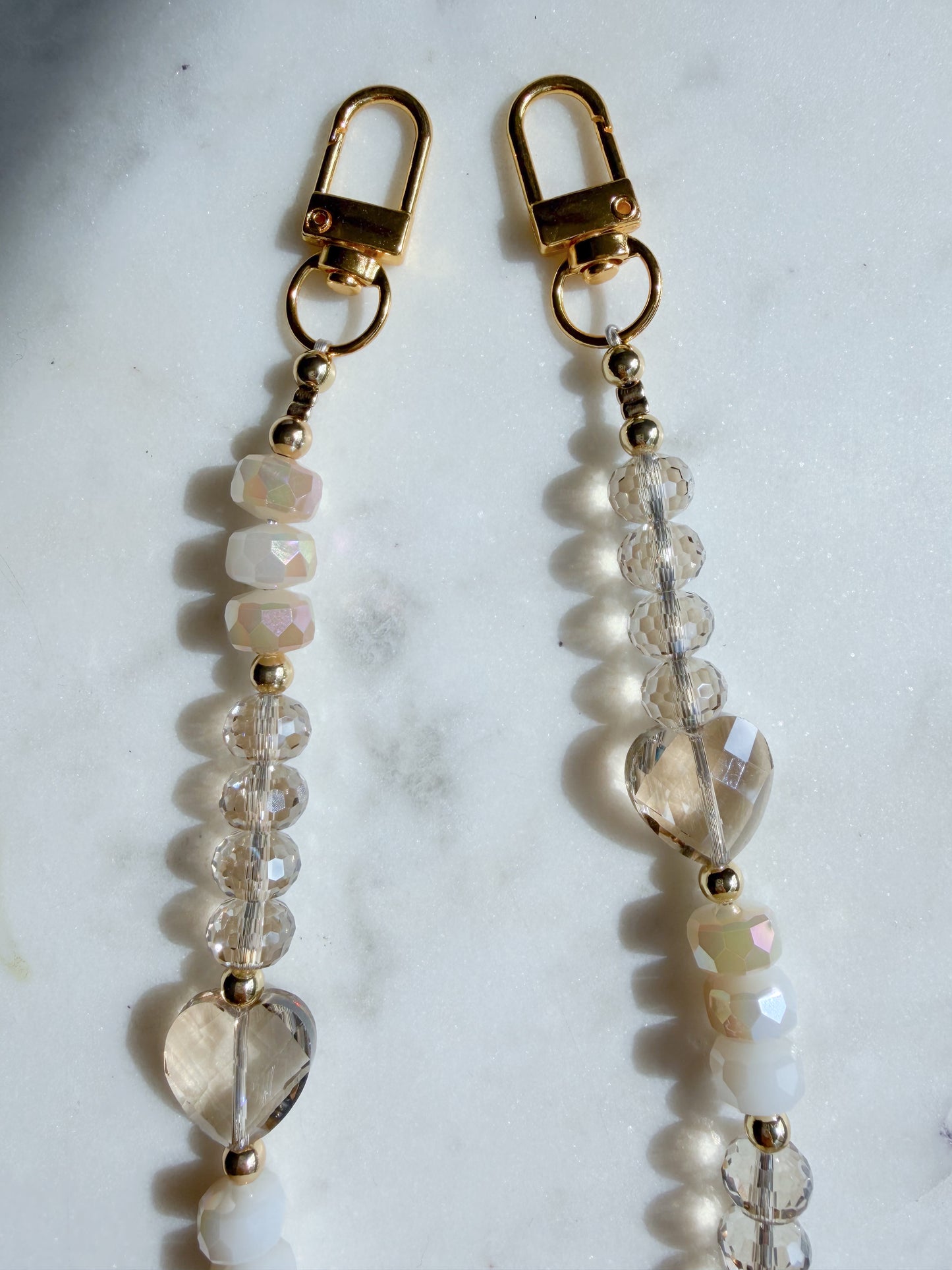 Nude Malia Phone Wristlet – Beaded Wrist Strap | Palmie