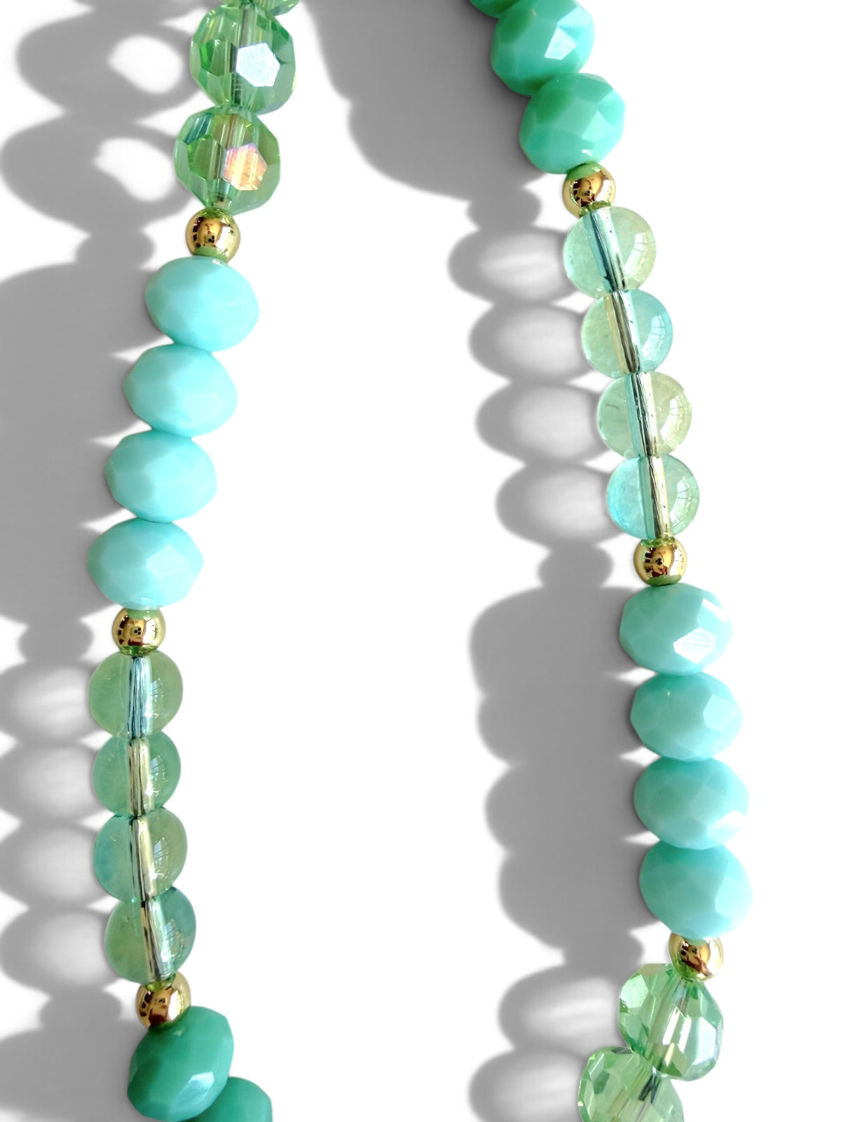 Tahiti | Crystal Beaded Phone Wristlet