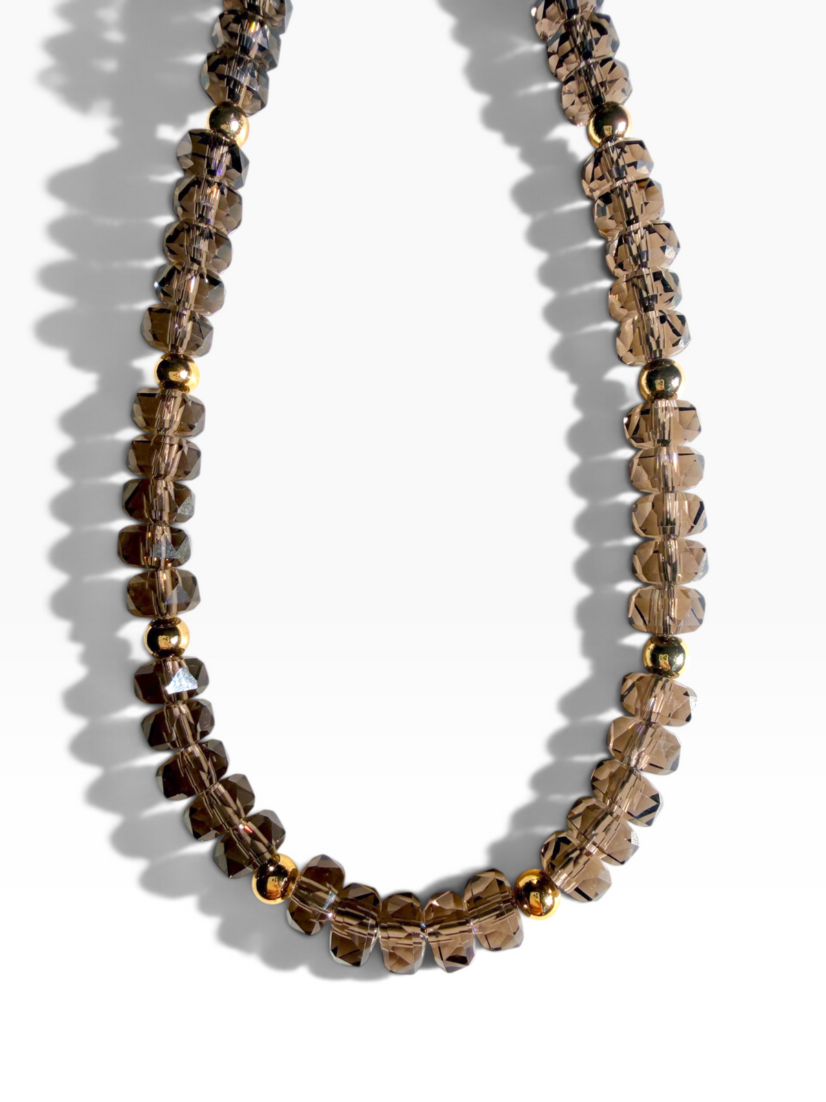 Montage | Cappuccino | Crystal Beaded Phone Wristlet