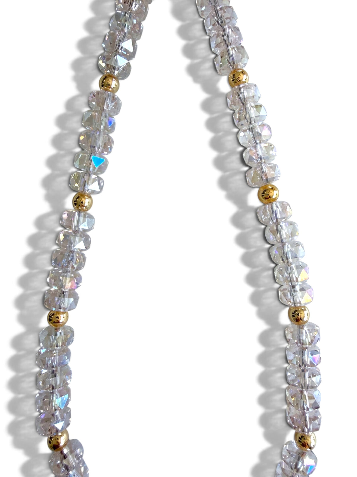 The Montage Prism | Crystal Beaded Phone Wristlet
