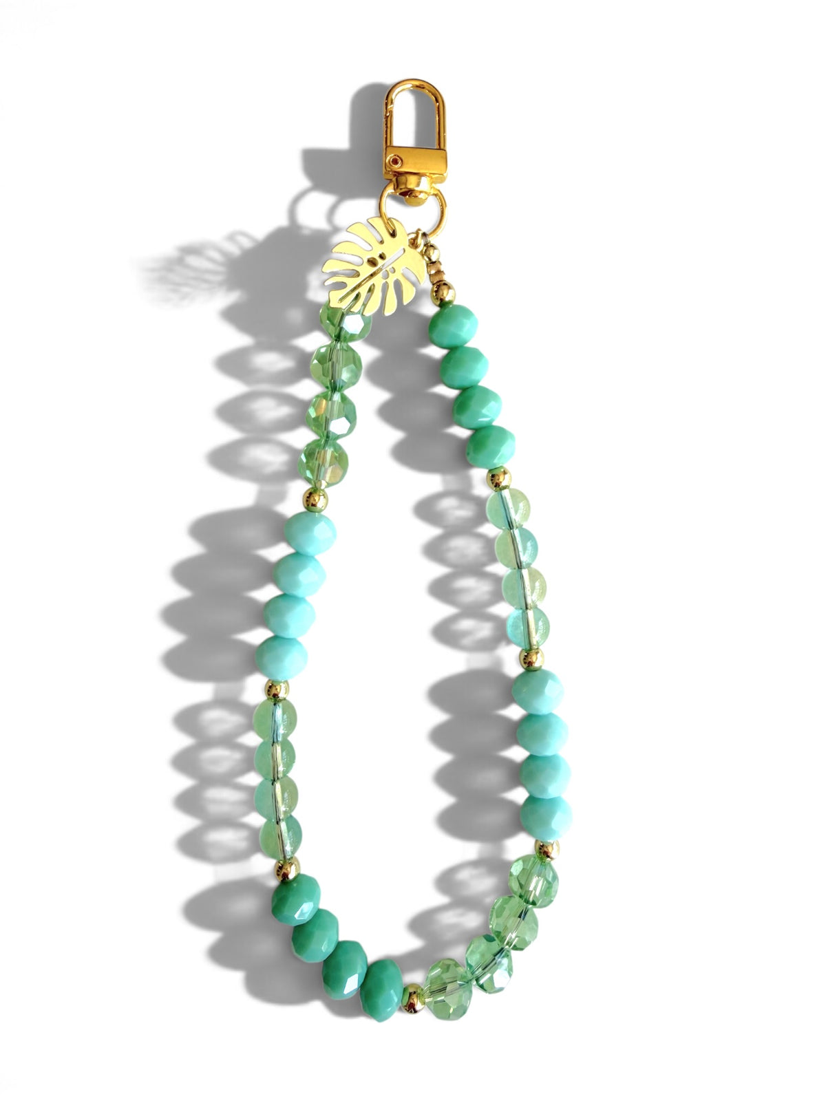 Tahiti | Crystal Beaded Phone Wristlet