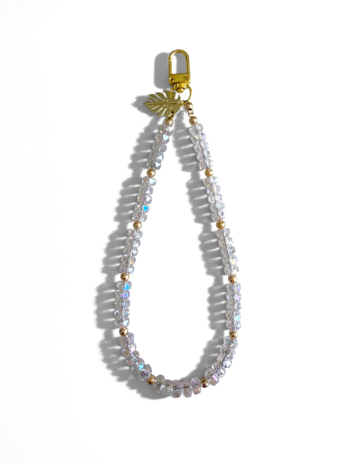 The Montage Prism | Crystal Beaded Phone Wristlet