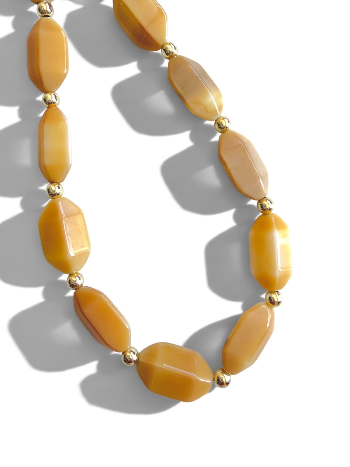Catalina | Honey Harbor | Stone Beaded Phone Wristlet