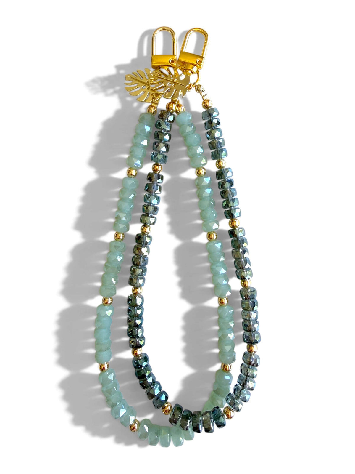 The Montage Monaco | Crystal Beaded Phone Wristlet