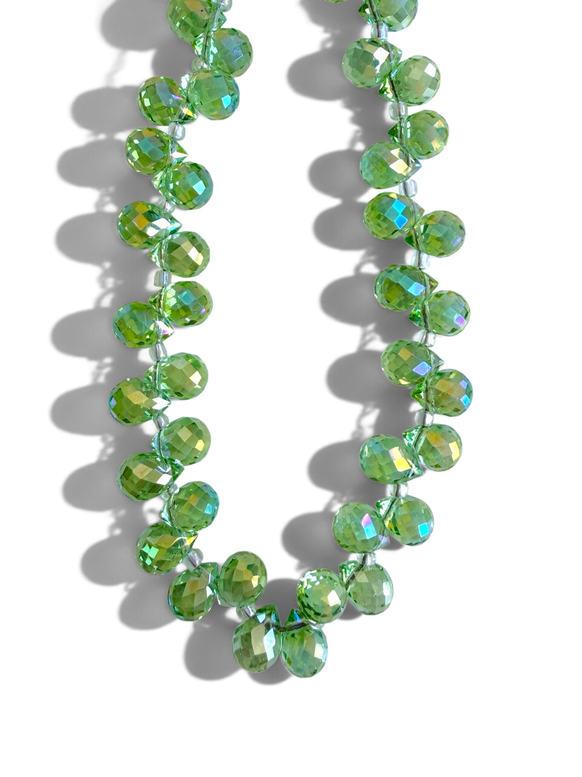 Ritz | Palm | Crystal Beaded Phone Wristlet