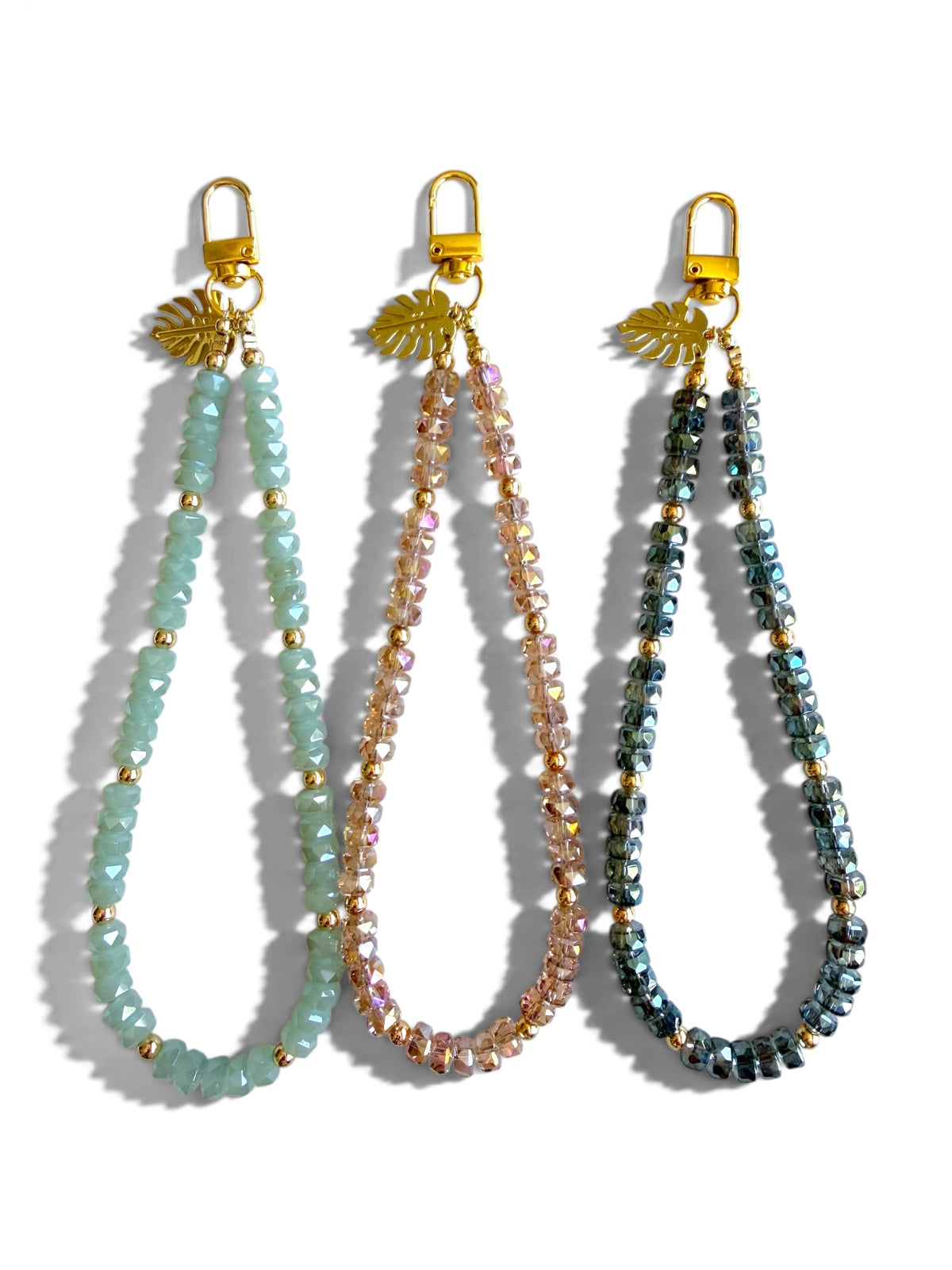 The Montage Monaco | Crystal Beaded Phone Wristlet