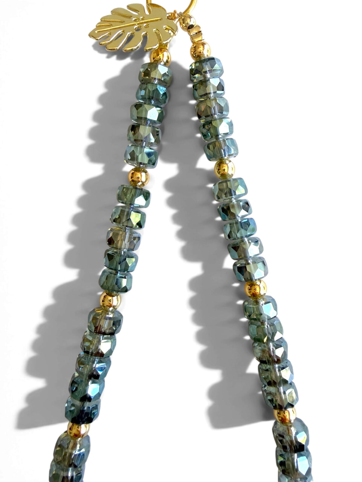 The Montage Monaco | Crystal Beaded Phone Wristlet
