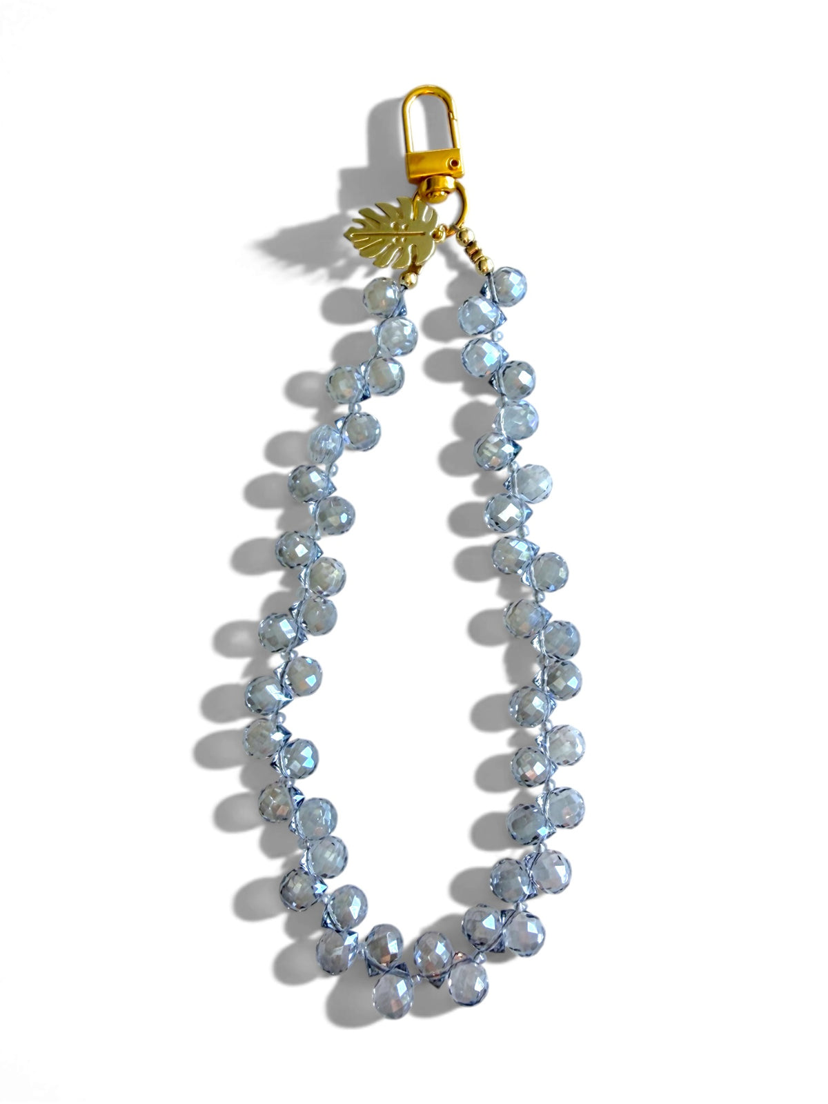 Ritz | Mist | Crystal Beaded Phone Wristlet