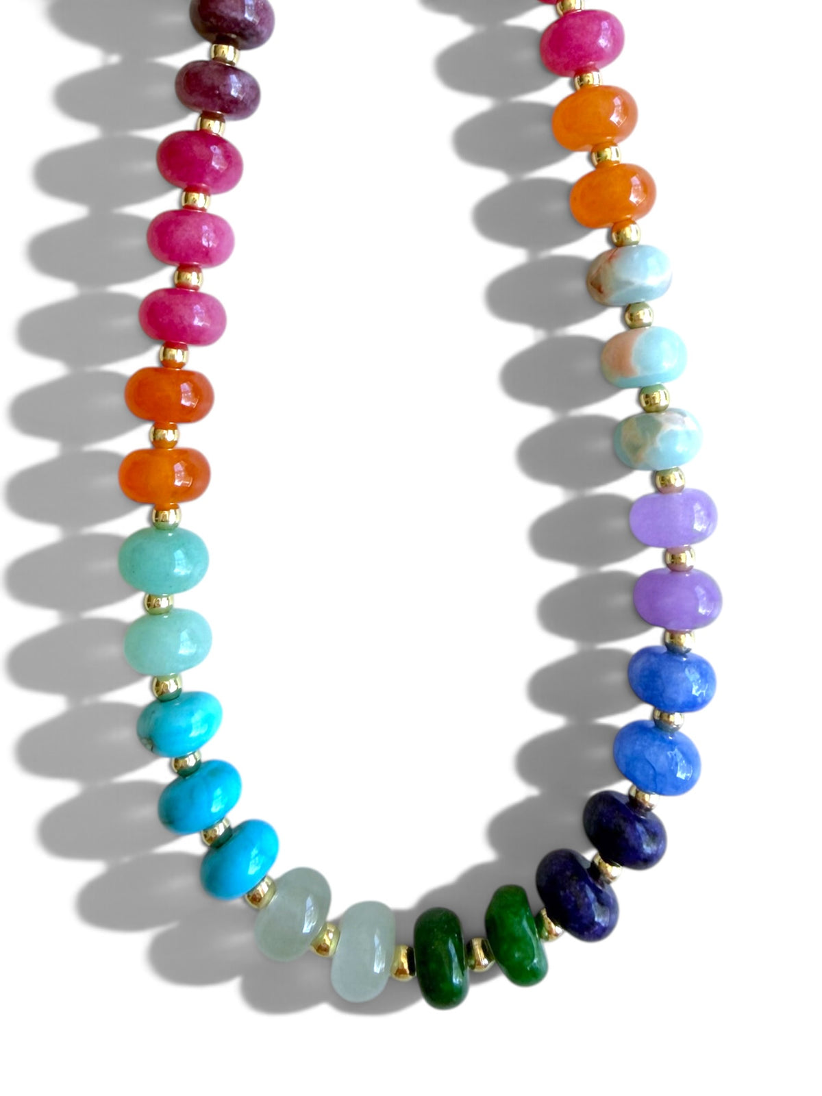 Shores | Laguna | Stone Beaded Phone Wristlet