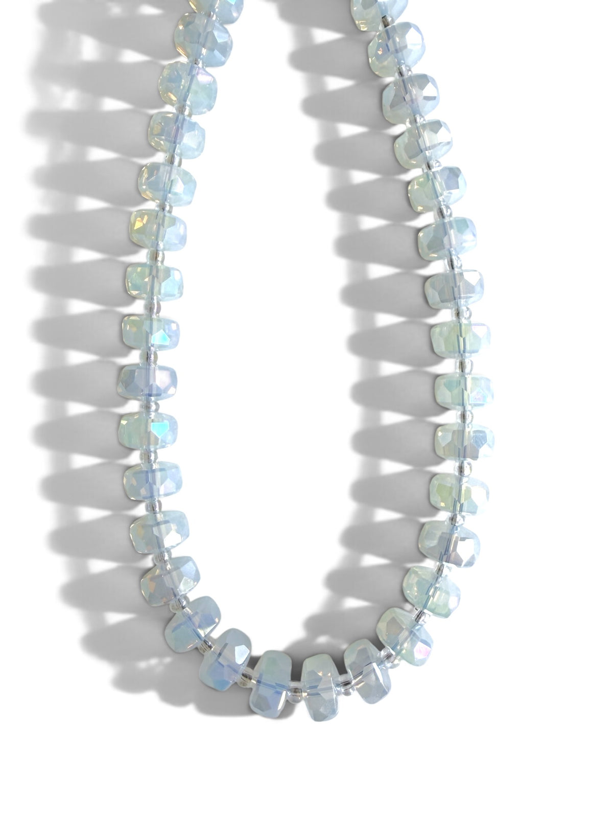 Luna Moonstone | Crystal Beaded Phone Wristlet