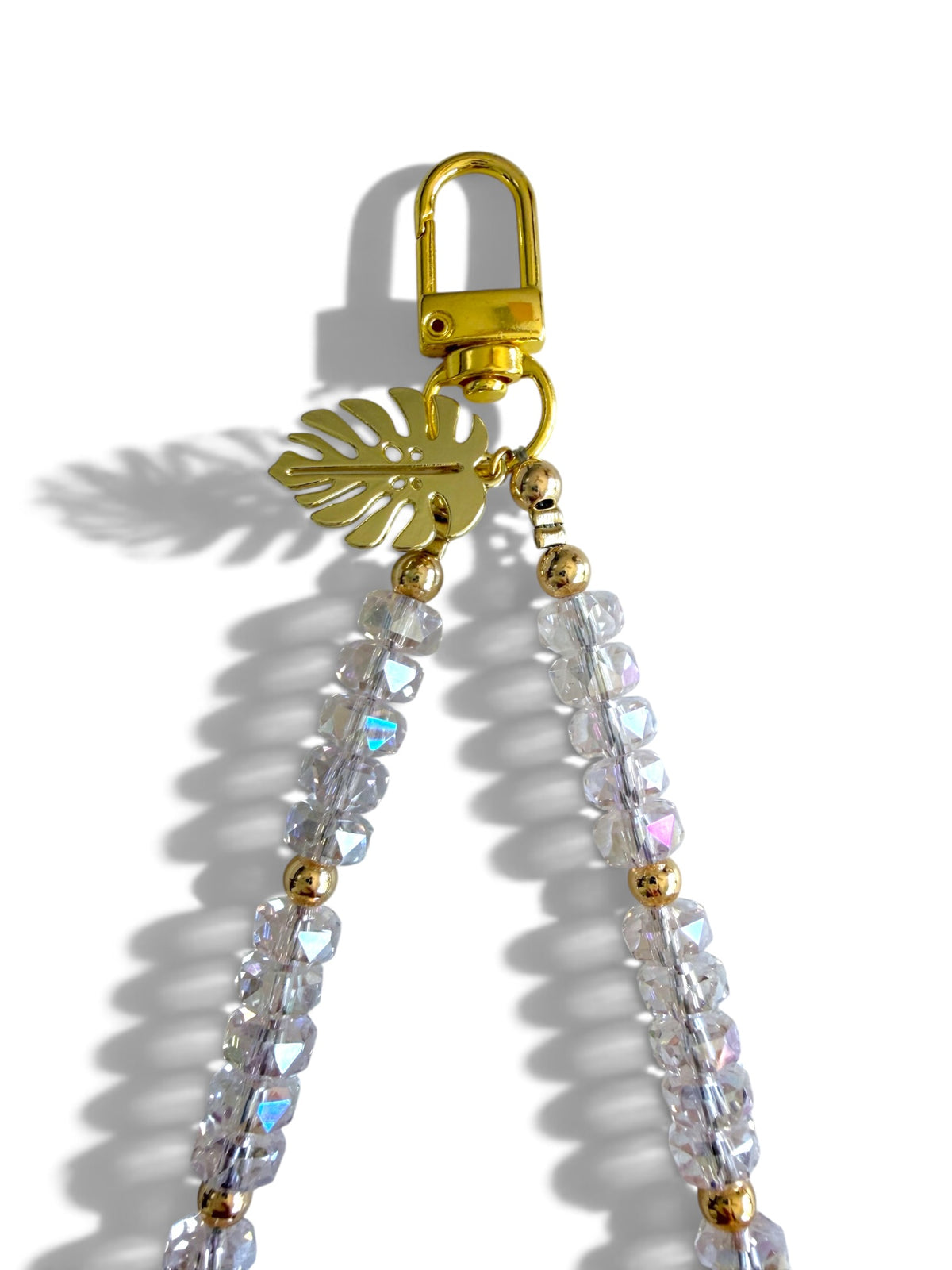 The Montage Prism | Crystal Beaded Phone Wristlet