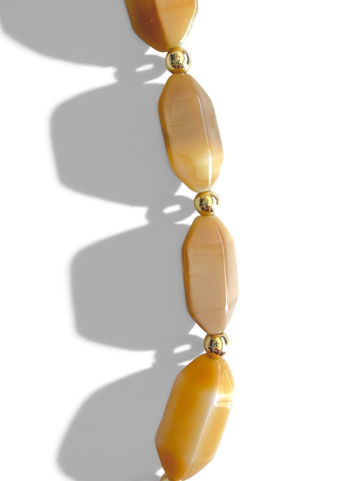 Catalina | Honey Harbor | Stone Beaded Phone Wristlet