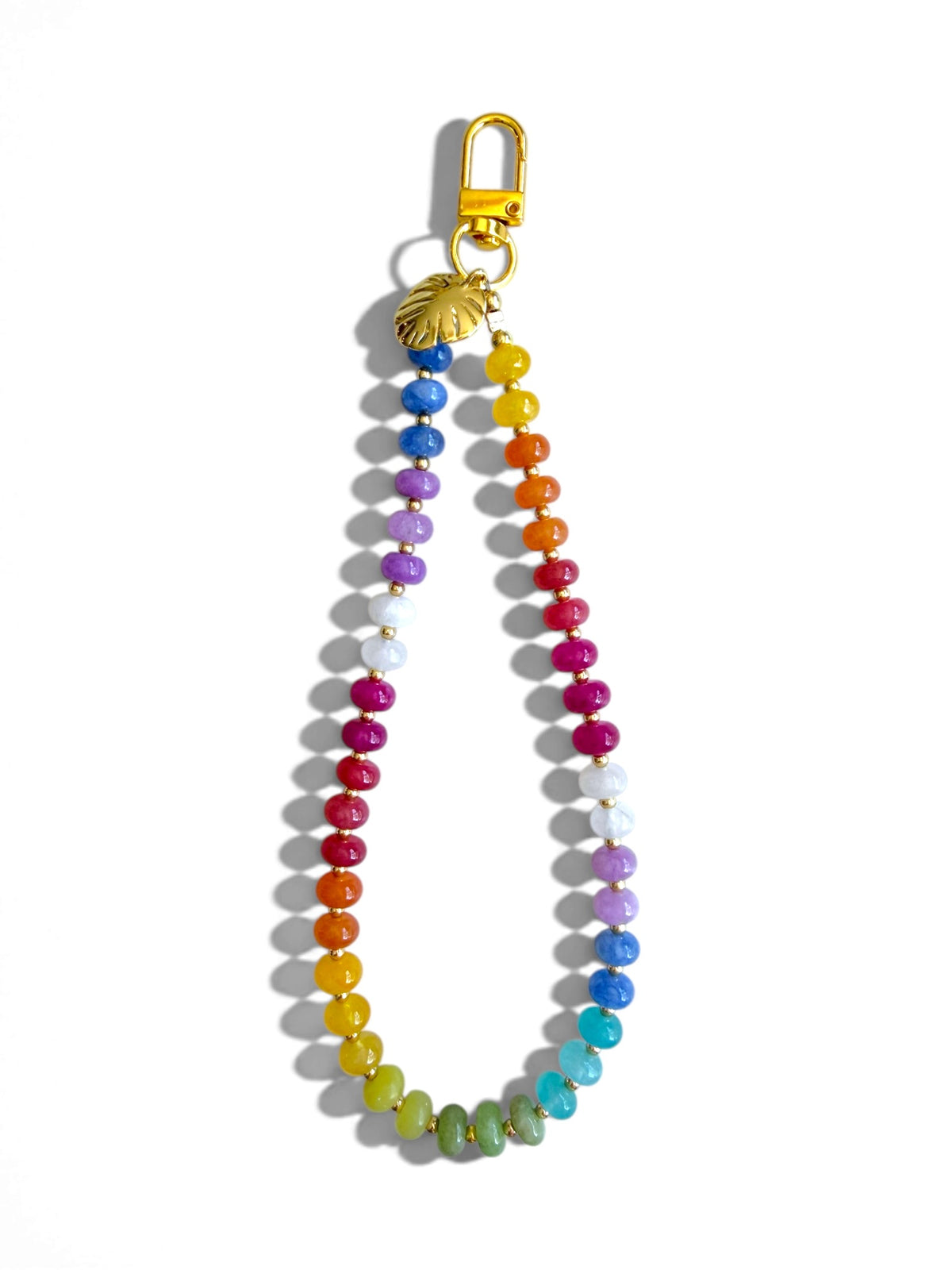 Shores | Aloha | Stone Beaded Phone Wristlet