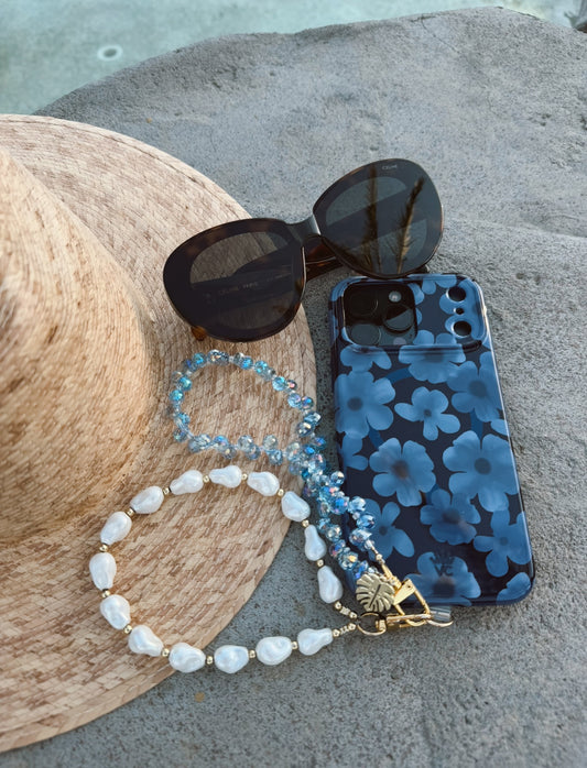Ritz | Riviera | Crystal Beaded Phone Wristlet