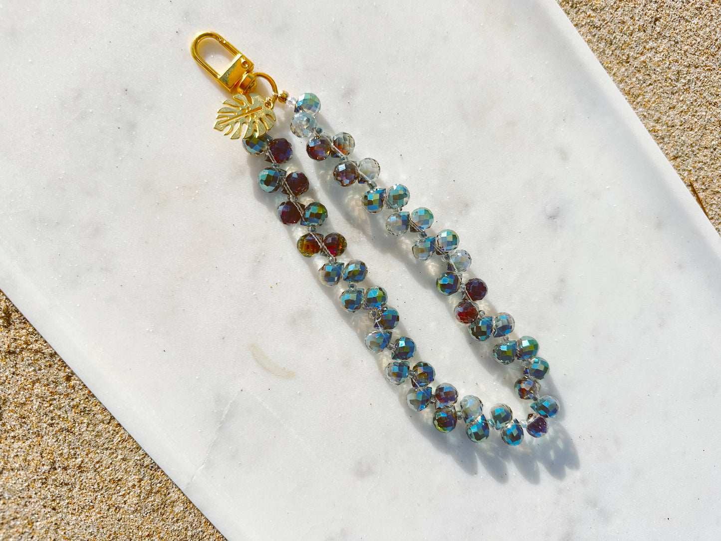 Mermaid Lux Phone Wristlet – Beaded Wrist Strap | Palmie