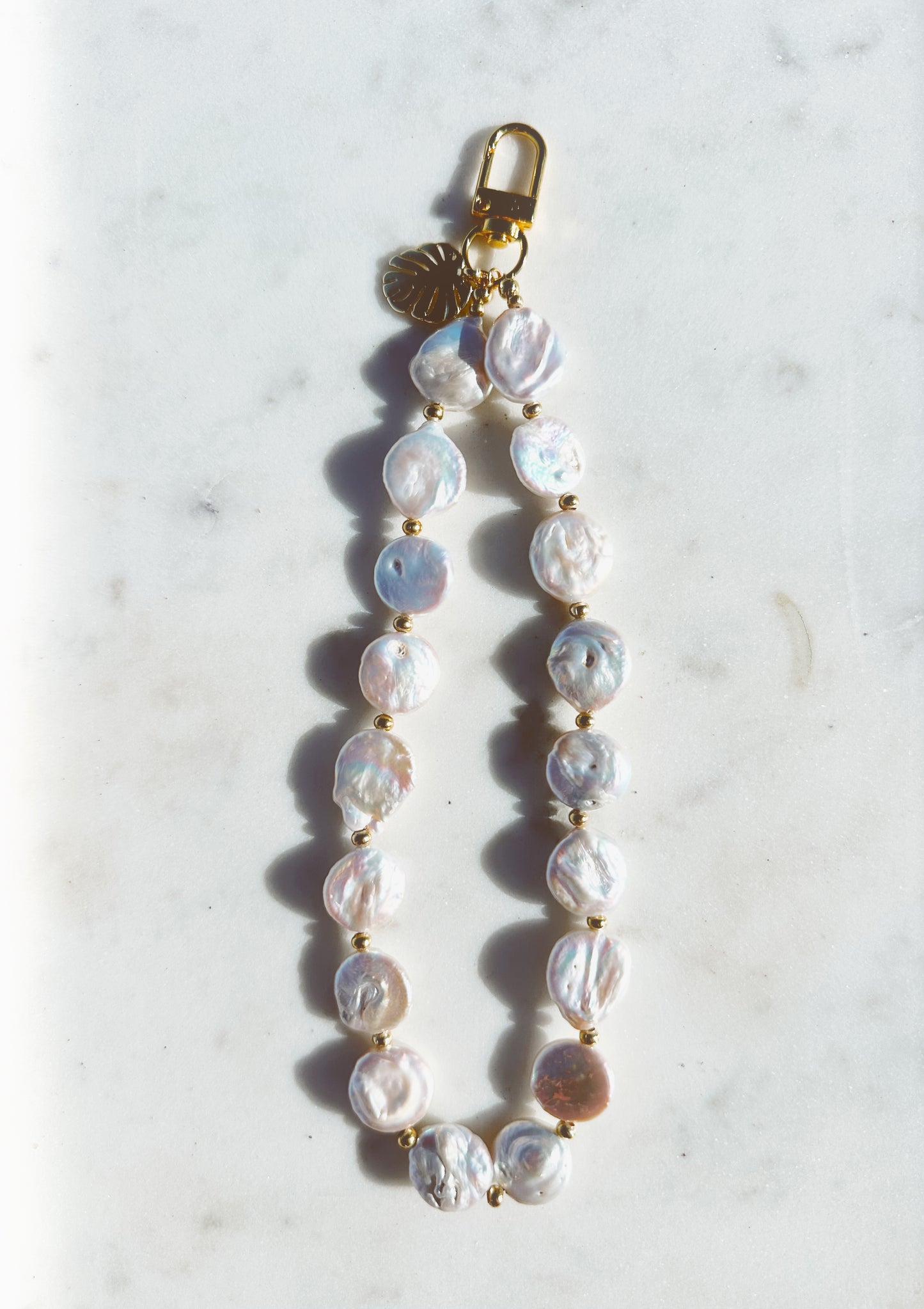 Balboa Pearl Phone Wristlet – Pearl Wrist Strap | Palmie