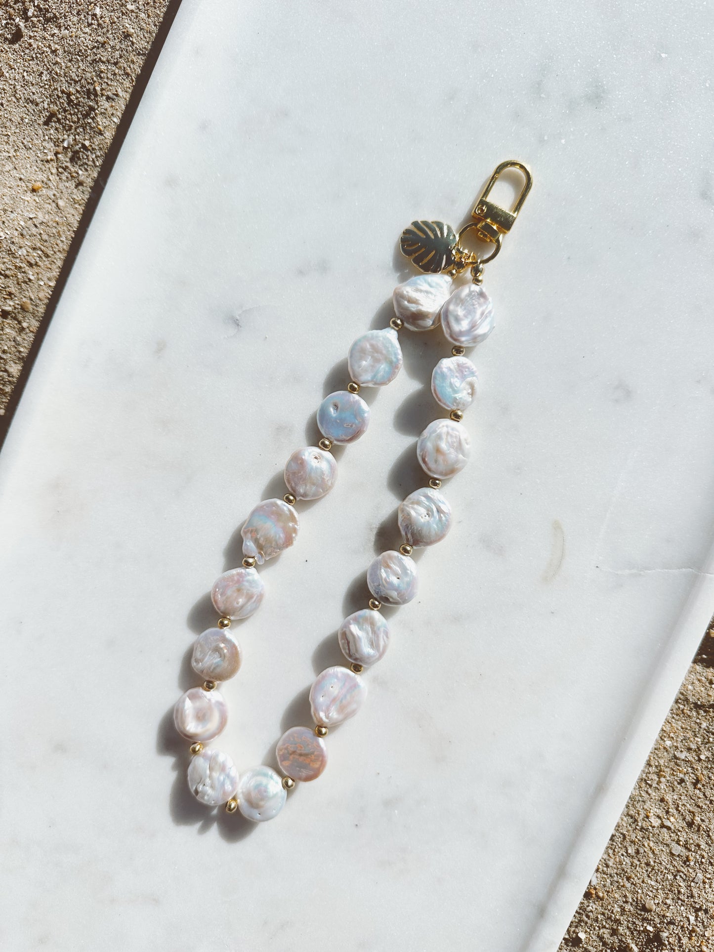 Balboa Pearl Phone Wristlet – Pearl Wrist Strap | Palmie