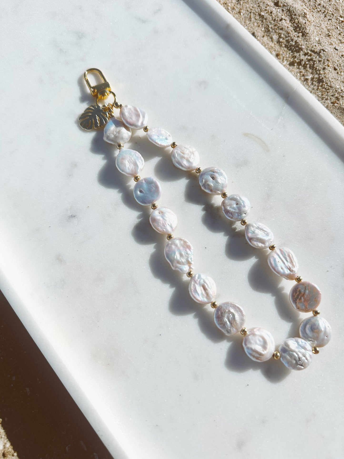 Balboa Pearl Phone Wristlet – Pearl Wrist Strap | Palmie