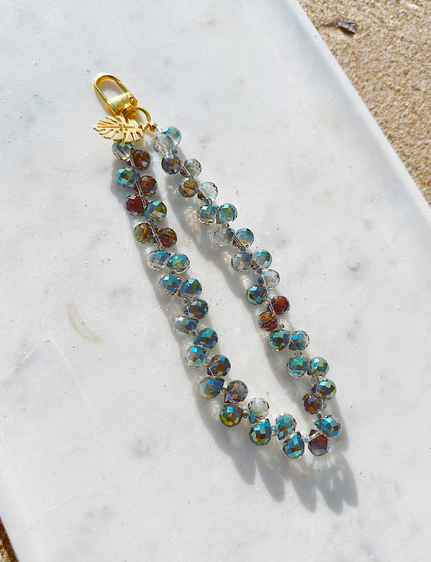 Mermaid Lux Phone Wristlet – Beaded Wrist Strap | Palmie